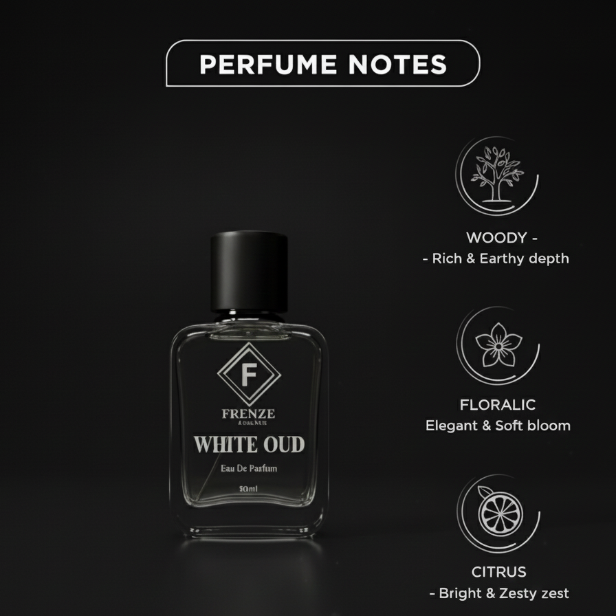 White Oud - Unisex - 50 ML- Perfume